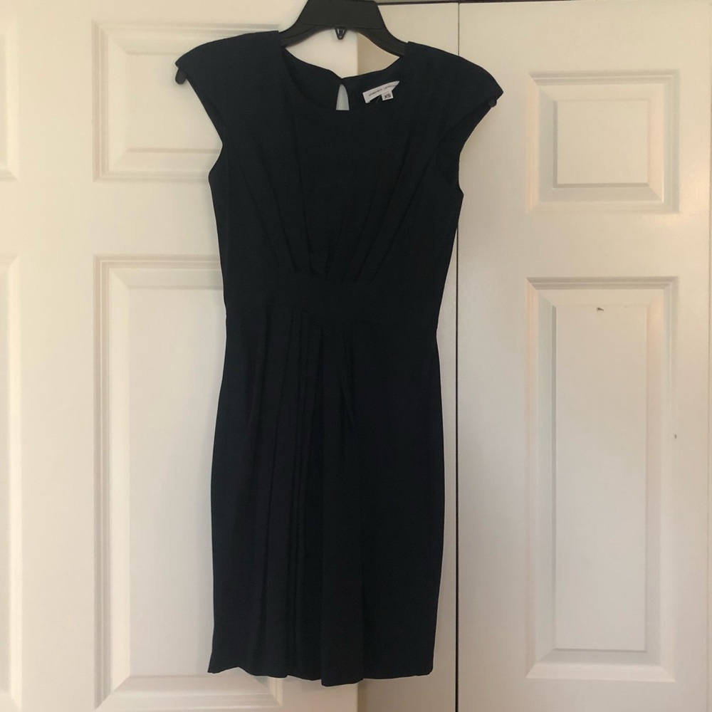 NWT navy blue Amanda Uprichard dress